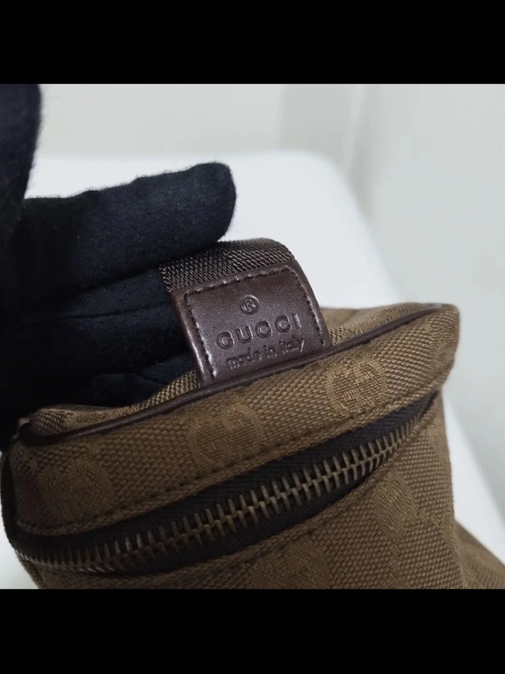 Gucci toiletry pouch